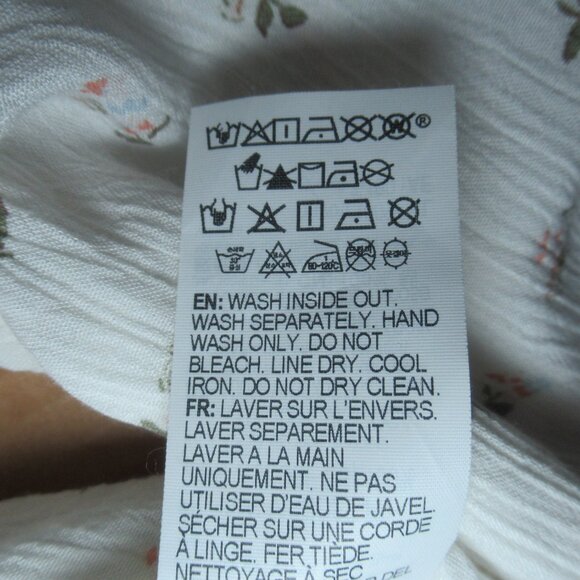 Billabong Floral Crop Top | Size Medium - Picture 10 of 11